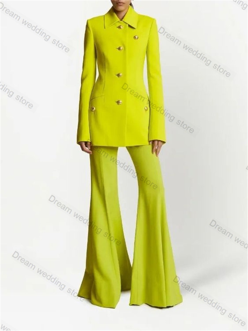 Women Formal Wear Tailor - Женский хлопковый костюм из двух предметов: