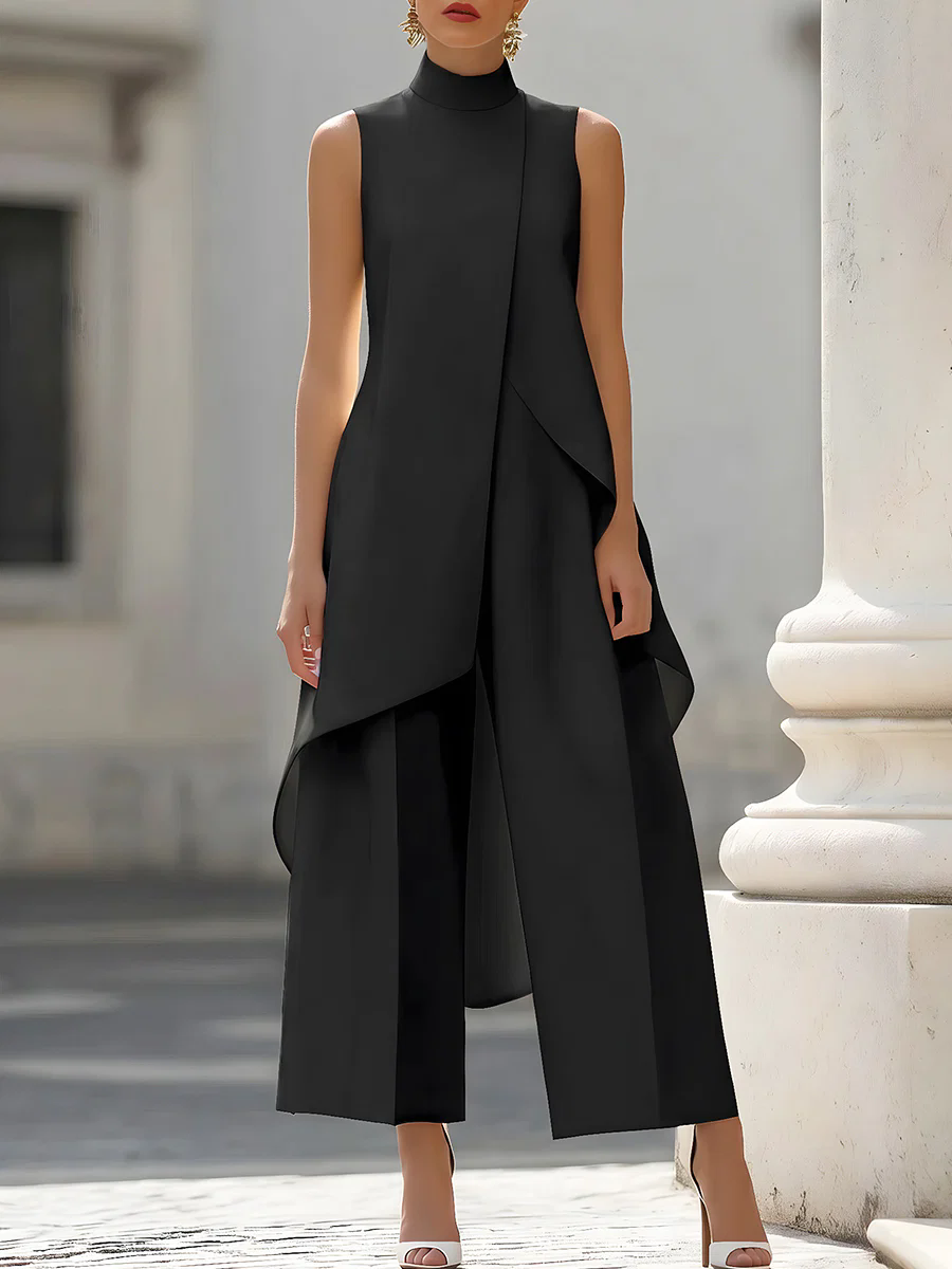 Women Formal Wear Office - Элегантный вечерний комбинезон для женщин: без