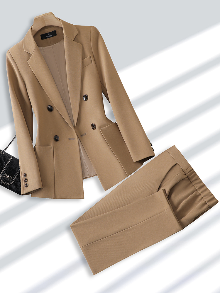 Women Formal Wear Office - Костюм брючный женский деловой из блейзера