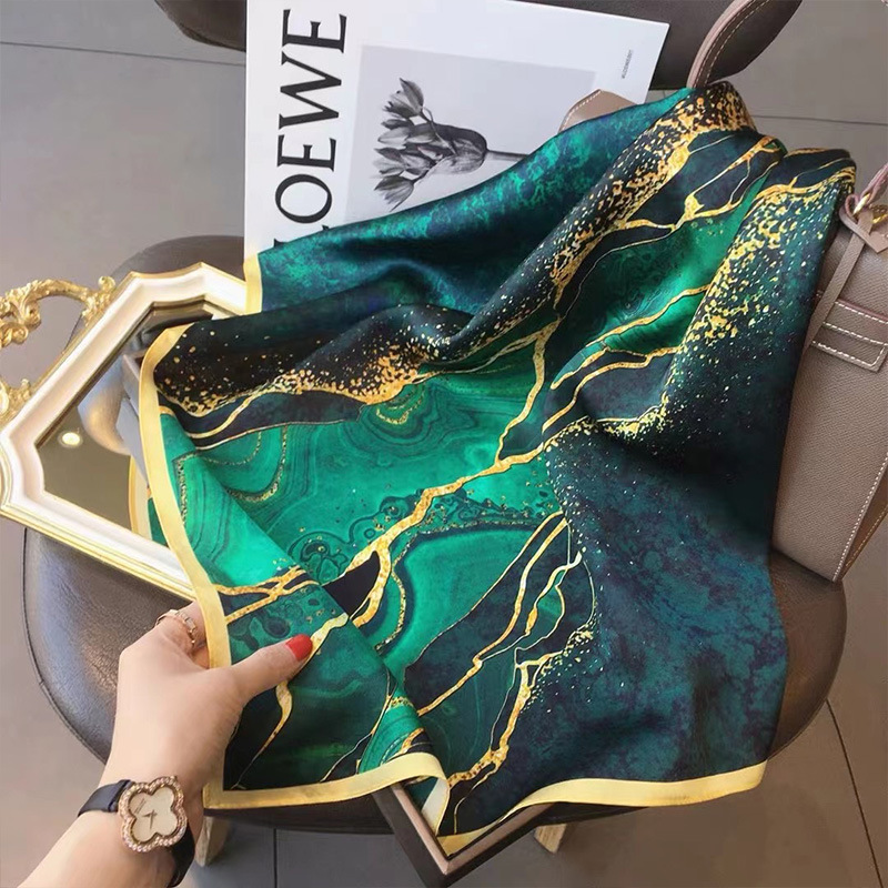Scarf Silk Neck - 70x70 см женский шарф шелковый шарф