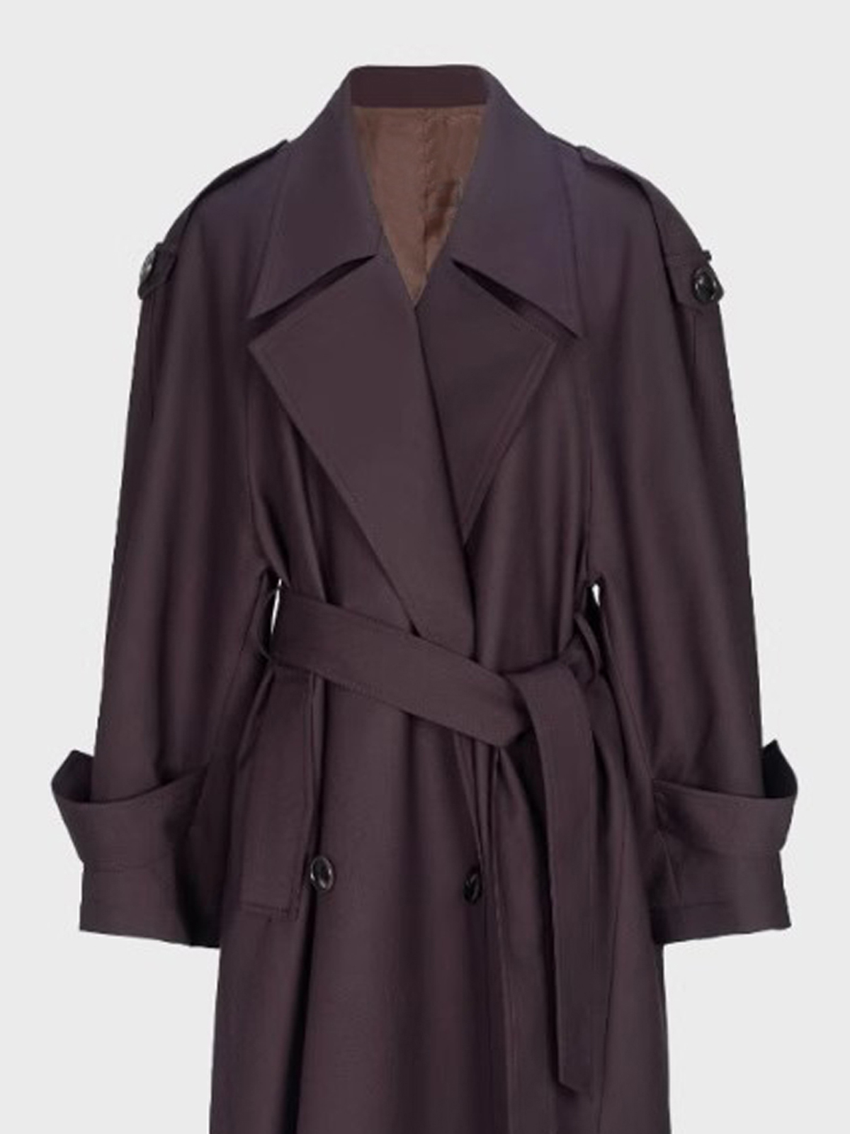 Lautaro весна осень оверсайз ц – обзор и цена Trench Coat Formal