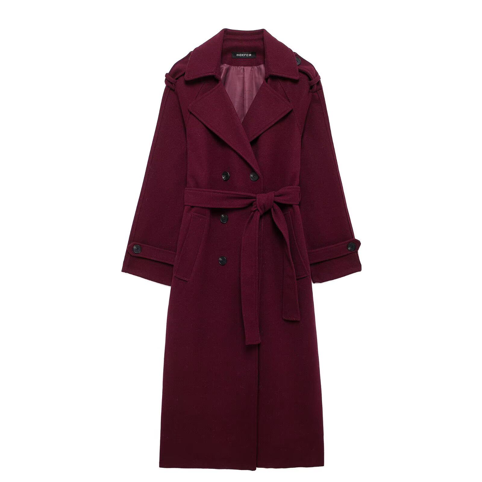 Женский модный черный тренчкот – обзор и цена Trench Coat Formal