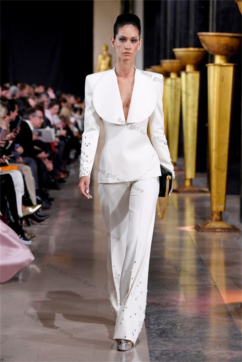 Элегантный белый женский костю – обзор и цена Women Formal Wear Tailor