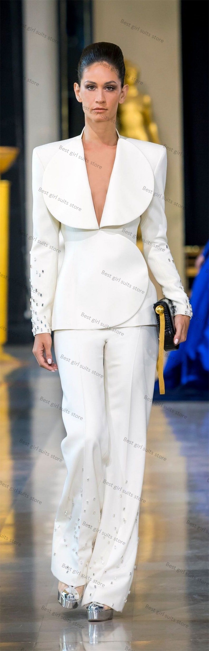Элегантный белый женский костю – обзор и цена Women Formal Wear Tailor