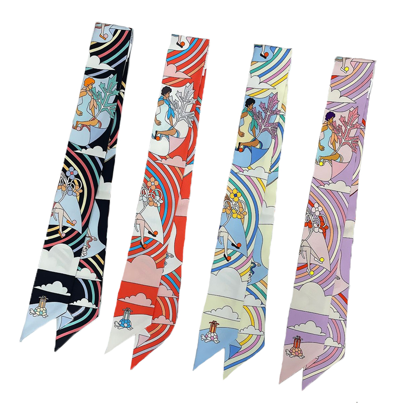 Женский шарф из 100% тутового  – обзор и цена Scarf Silk Neck