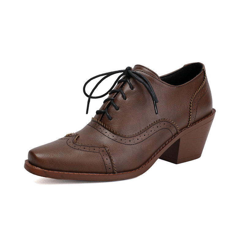Женские оксфорды с заостренным – обзор и цена Pump Heel Block