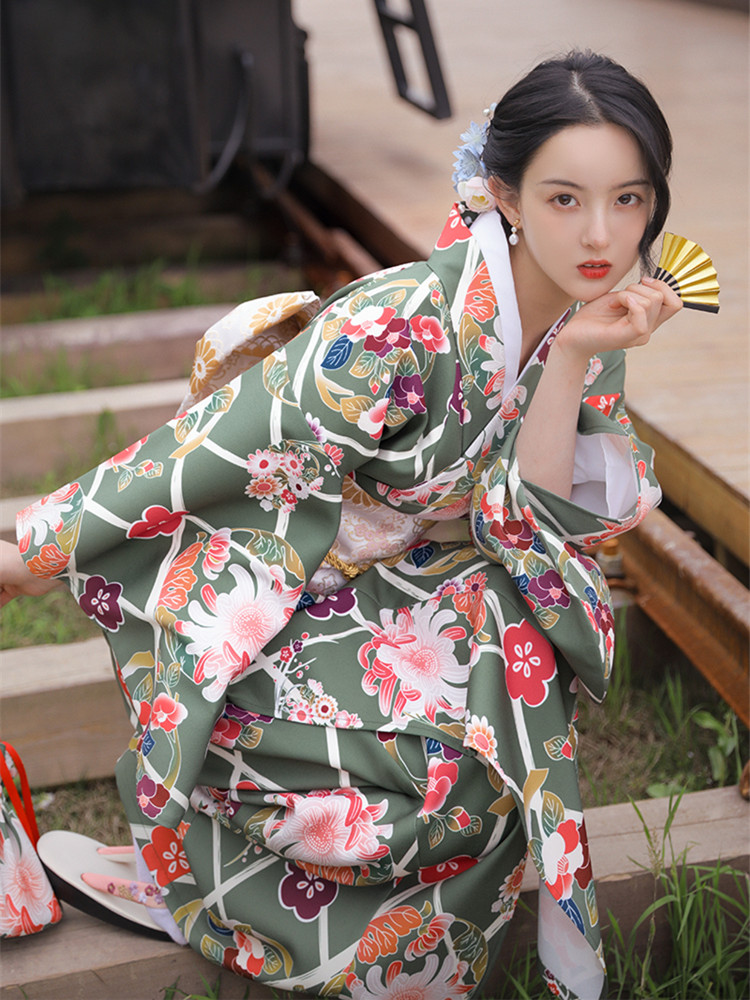 Женское длинное платье с цвето – обзор и цена Japanese Women Formal Wear