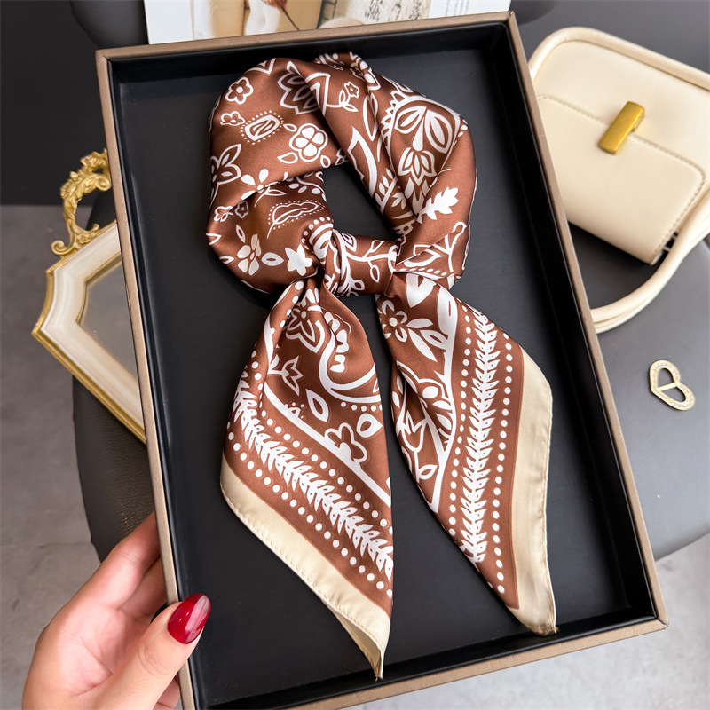 Шелковый платок с принтом кешь – обзор и цена Scarf Silk Neck