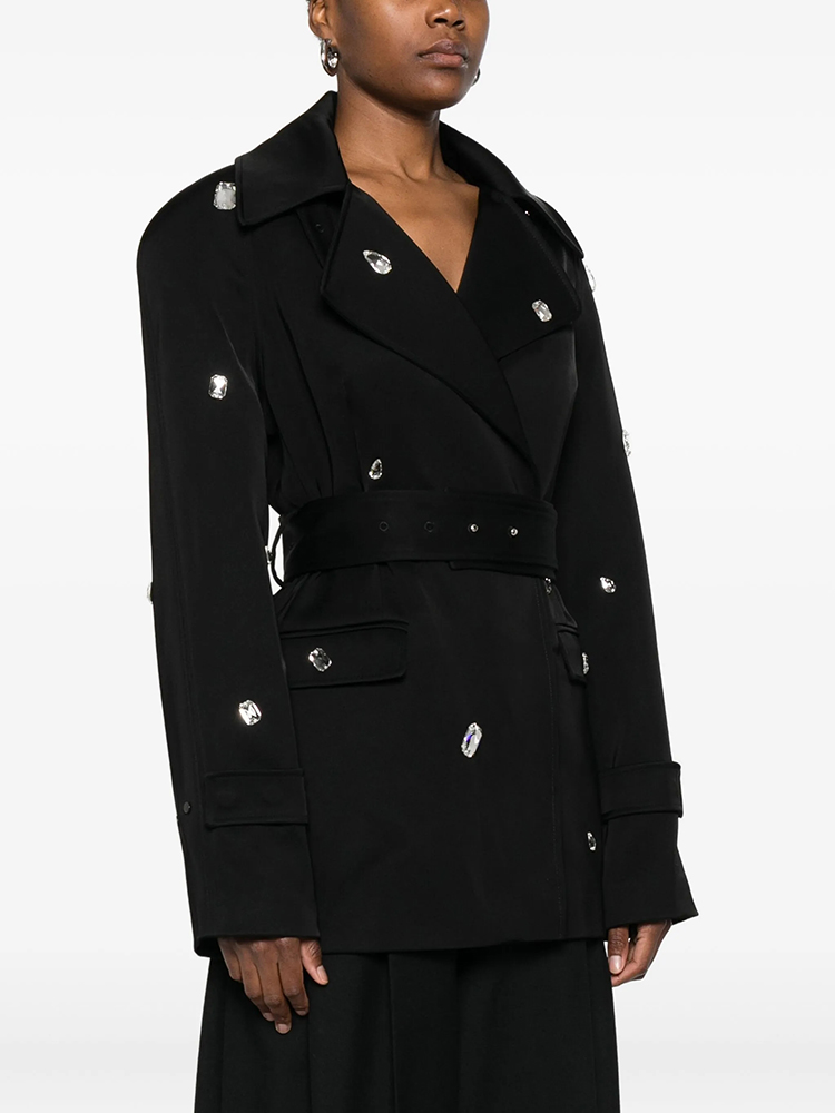 Черный двубортный тренчкот с с – обзор и цена Trench Coat Formal