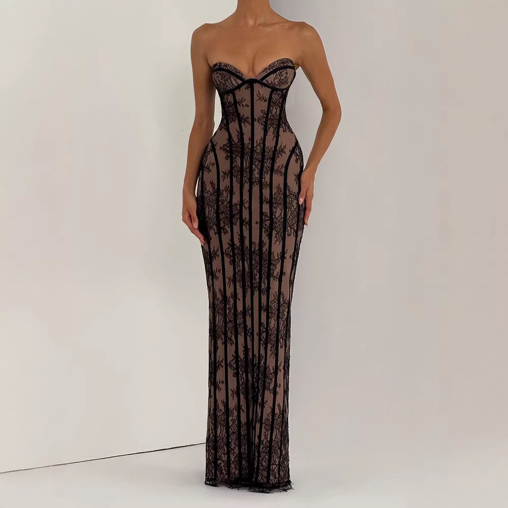 Платье макси без бретелек обле – обзор и цена Formal Women'S Wear
