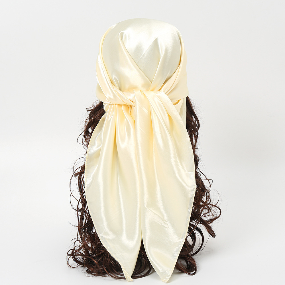 90 см однотонный шейный платок – обзор и цена Scarf Silk Neck
